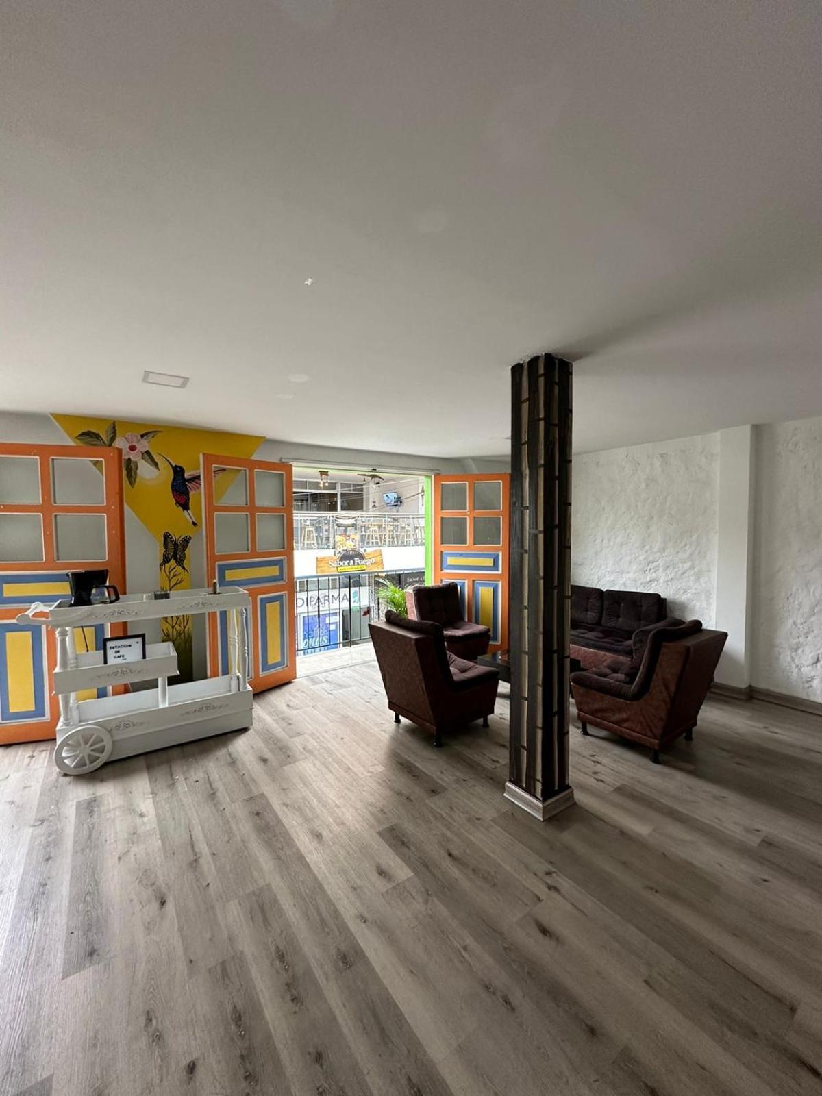 Hotel Las Flores Santa Rosa de Cabal Dış mekan fotoğraf